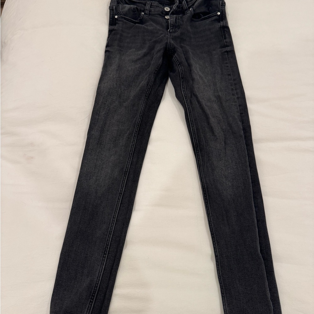 Zara Women's Dark Gray Skinny Jeans